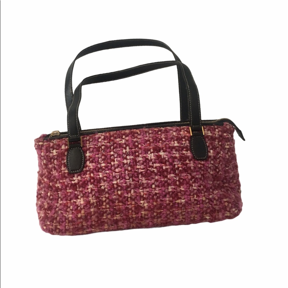 Kate spade wool tweed vintage handbag